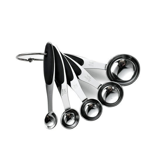 5/10Pcs Stainless Steel Measuring Cups And Spoons Set Kitchen Accessories For Baking Cake Cooking Making Measuring Kitchen Tools